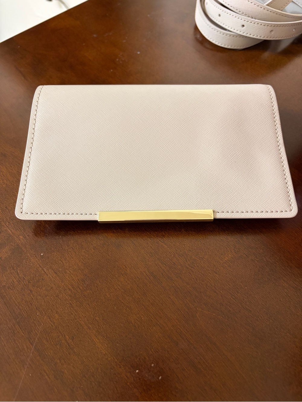 Kate Spade Heritage Make It Mine Byrdie Crossbody Dusty Pink Saffiano Leather - Picture 11 of 17